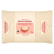Bowl & Basket Enriched Long Grain White Rice, 20 lb, 20 Pound