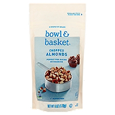 Bowl & Basket Almonds, Chopped, 6 Ounce