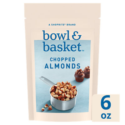 Bowl & Basket Chopped Almonds, 6 oz, 6 Ounce