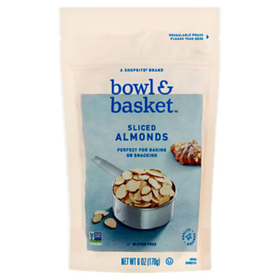 Bowl & Basket Sliced Almonds, 6 oz, 6 Ounce