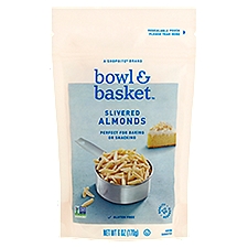 Bowl & Basket Almonds, Slivered, 6 Ounce
