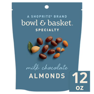 Bowl & Basket Specialty Milk Chocolate Almonds, 12 oz