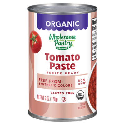 Wholesome Pantry Organic Tomato Paste, 6 oz