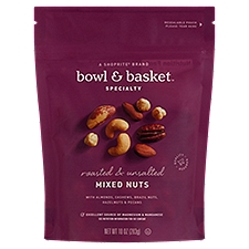 Bowl & Basket Specialty Roasted & Unsalted Mixed Nuts, 10 oz