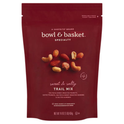Bowl & Basket Specialty Sweet & Salty Trail Mix, 16 oz, 16 Ounce