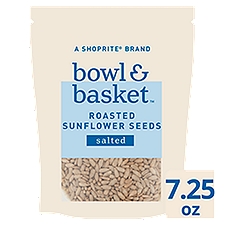 Bowl & Basket Salted Roasted, Sunflower Seeds, 7.25 Ounce