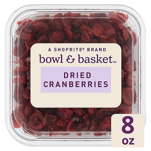 Bowl & Basket Dried Cranberries, 8 oz
