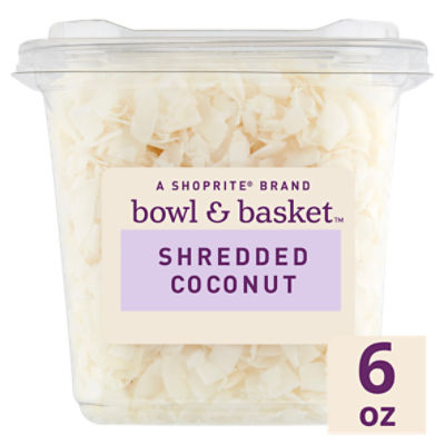 Bowl & Basket Shredded Coconut, 6 oz