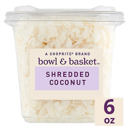 Bowl & Basket Shredded Coconut, 6 oz