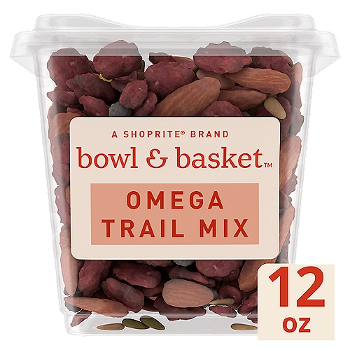 Bowl & Basket Omega Trail Mix, 12 oz
