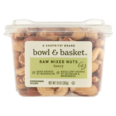 Bowl & Basket Fancy Raw Mixed Nuts, 10 oz