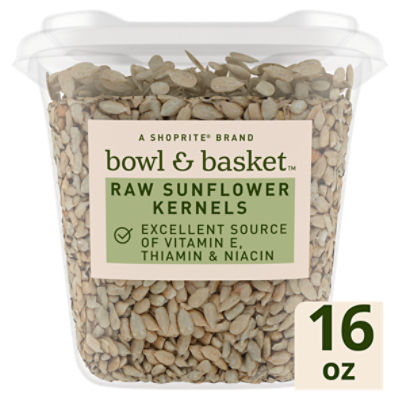 Bowl & Basket Raw Sunflower Kernels, 16 oz, 16 Ounce