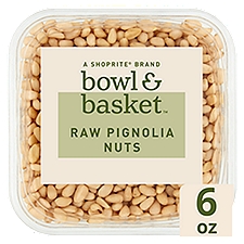 Bowl & Basket Raw, Pignolia Nuts, 6 Ounce