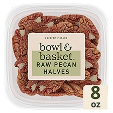 Bowl & Basket Raw Pecan Halves, 8 oz