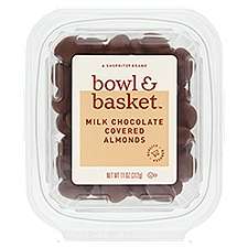 Bowl & Basket Milk Chocolate Covered Almonds, 11 oz