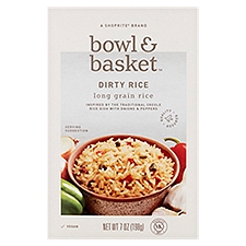 Bowl & Basket Rice Long Grain Dirty, 7 Ounce