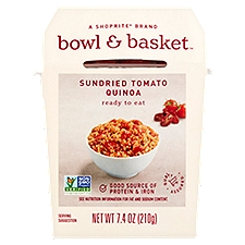 Bowl & Basket Quinoa, Sundried Tomato Ready To Eat, 7.4 Ounce