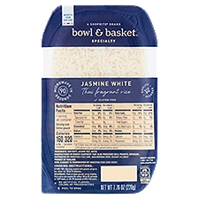 Bowl & Basket Specialty Rice, Jasmine White Thai Fragrant, 7.76 Ounce