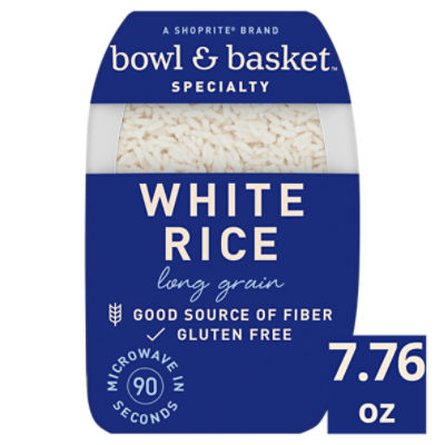 Bowl & Basket Specialty Long Grain White Rice, 7.76 oz, 7.76 Ounce