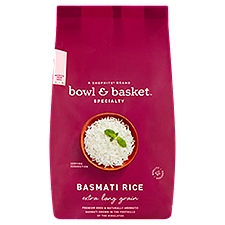 Bowl & Basket Specialty Extra Long Grain Basmati, Rice, 32 Ounce