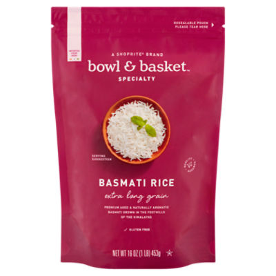 Bowl & Basket Specialty Extra Long Grain Basmati Rice, 16 oz
