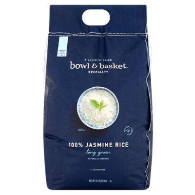 Bowl & Basket Specialty Long Grain 100 Jasmine Rice, 20 lb Price Rite