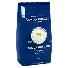 Bowl & Basket Specialty 100% Jasmine Rice Long Grain, 32 Ounce