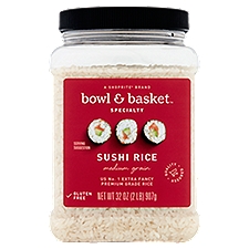 Bowl & Basket Specialty Rice Medium Grain Sushi, 32 Ounce