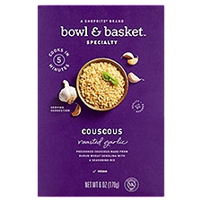 Bowl & Basket Specialty Roasted Garlic Couscous, 6 oz, 6 Ounce