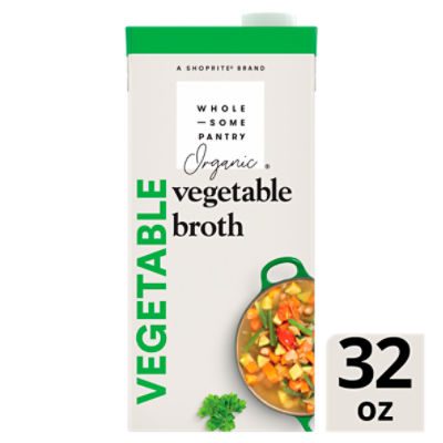 Wholesome Pantry Organic Vegetable Broth, 32 oz