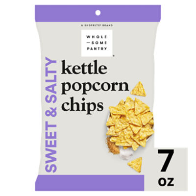 PopCorners Popped-Corn Snacks, Kettle Corn, Sweet & Salty 7 oz