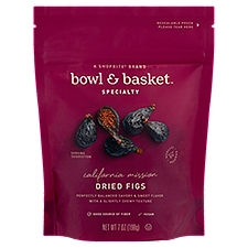 Bowl & Basket Specialty California Mission, Dried Figs, 7 Ounce