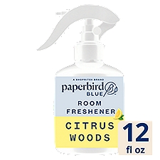 Paperbird Blue Citrus Woods Room Freshener, 12 fl oz, 12 Fluid ounce