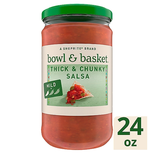 Bowl & Basket Mild Thick & Chunky Salsa, 24 oz