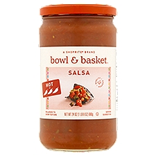Bowl & Basket Hot Salsa, 24 oz, 24 Ounce