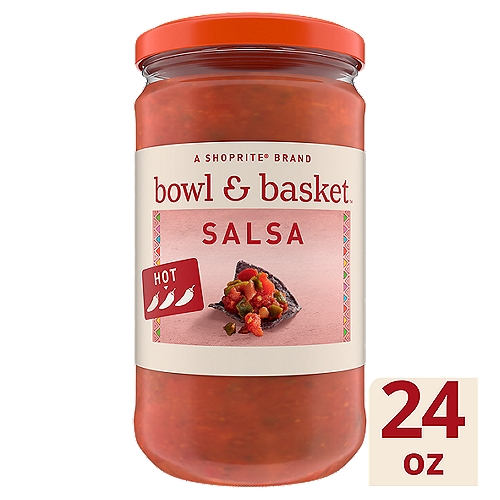 Bowl & Basket Hot Salsa, 24 oz