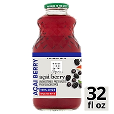 Wholesome Pantry Organic Multi Fruit Açai Berry 100% Juice, 32 fl oz