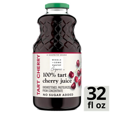 Wholesome Pantry Organic 100% Tart Cherry Juice, 32 fl oz