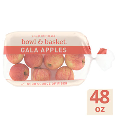 Bowl & Basket Gala Apples, 48 oz bag, 3 Pound