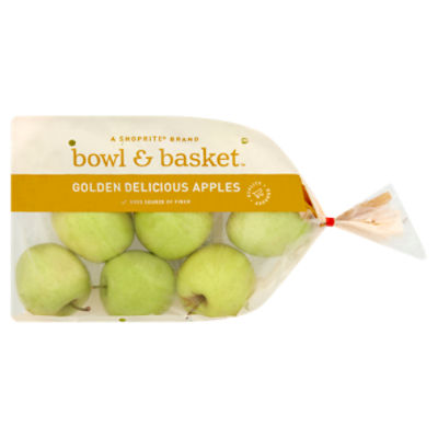 Bowl & Basket Golden Delicious Apples, 48 oz bag