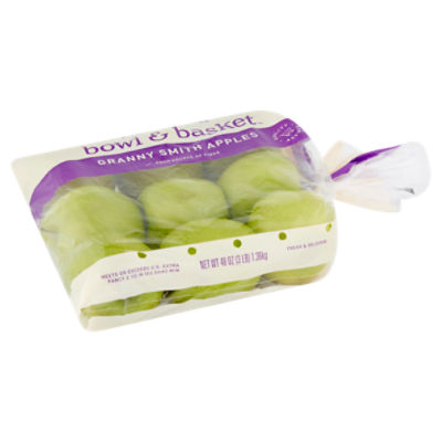 Bowl & Basket Granny Smith Apples, 48 oz bag