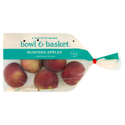 Bowl & Basket McIntosh Apples, 3 lb bag