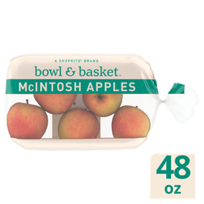 Bowl & Basket McIntosh Apples, 48 oz bag, 3 Pound