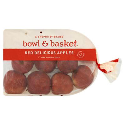 Bowl & Basket Red Delicious Apples, 48 oz, 3 Pound