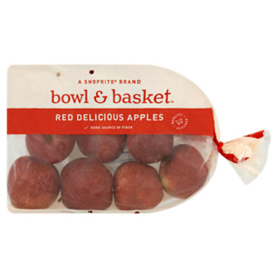 Bowl & Basket Red Delicious Apples, 48 oz bag