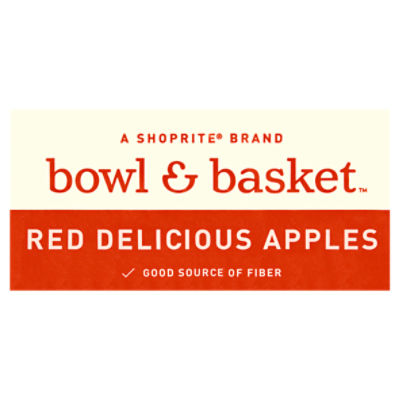 Bowl & Basket Red Delicious Apples, 48 oz bag
