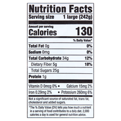 Calories in Red Delicious Apples and Nutrition Facts