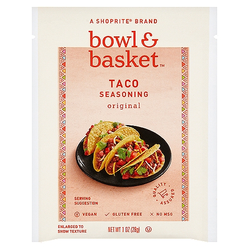 Bowl & Basket Original Taco Seasoning, 1 oz