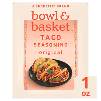 Bowl & Basket Original Taco Seasoning, 1 oz