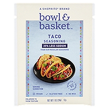 Bowl & Basket Taco Seasoning, 1 Ounce
